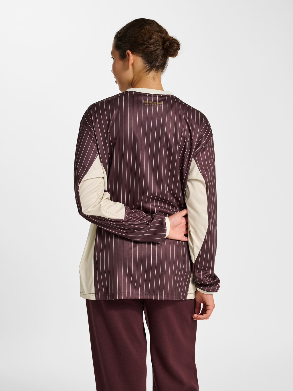 hmlLOOSE JERSEY LS STRIPE TOPSCORER