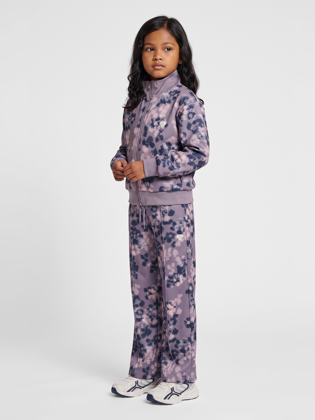 hmlJR REG POLY AOP PANTS