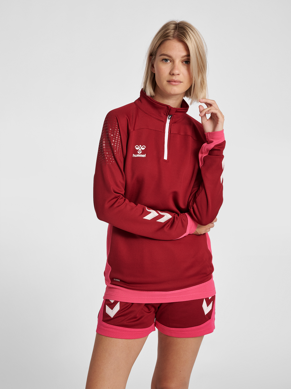 hmlLEAD WOMEN HALF ZIP