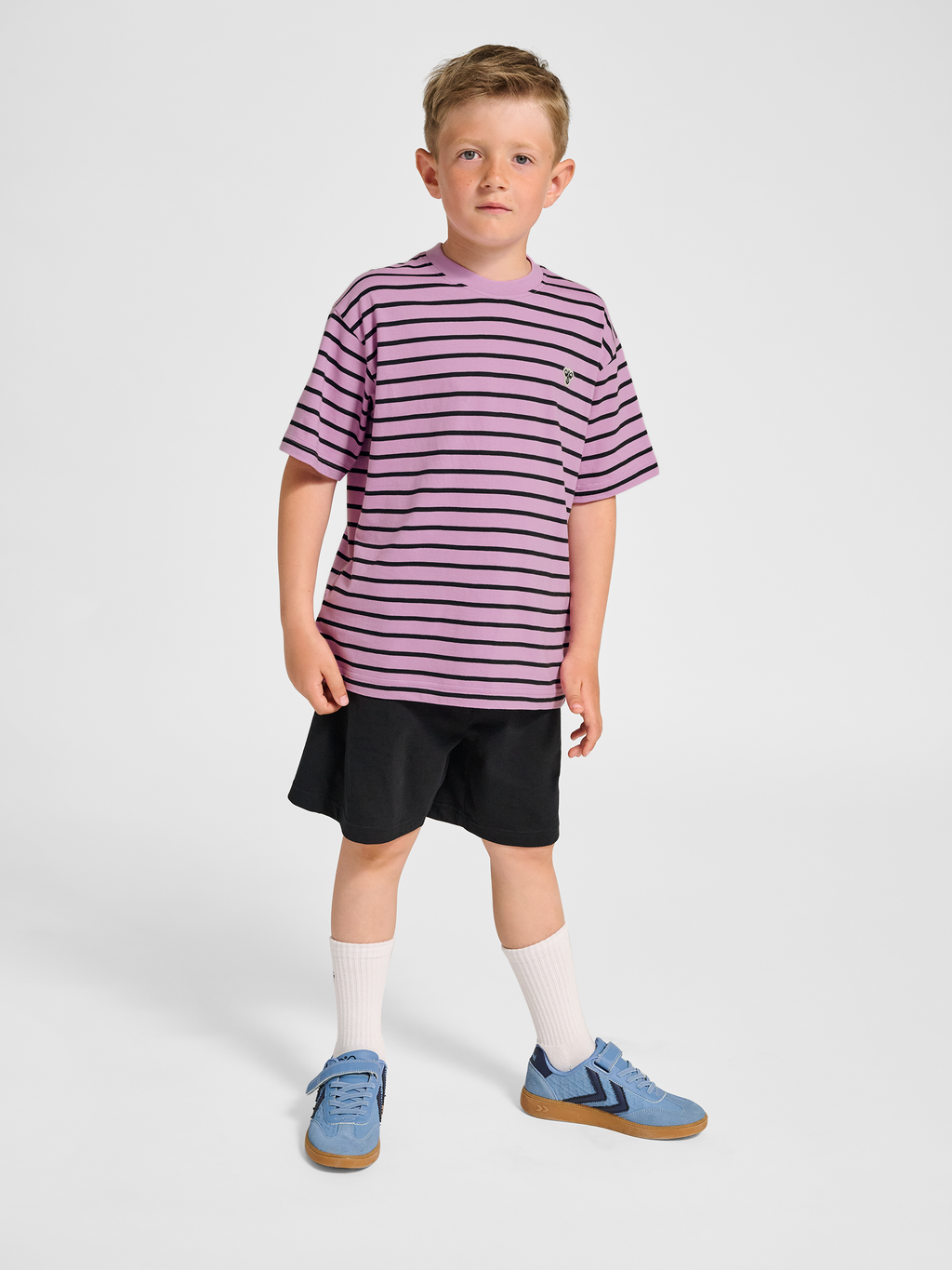 hmlJR LOOSE STRIPED T-SHIRT S/S BEE