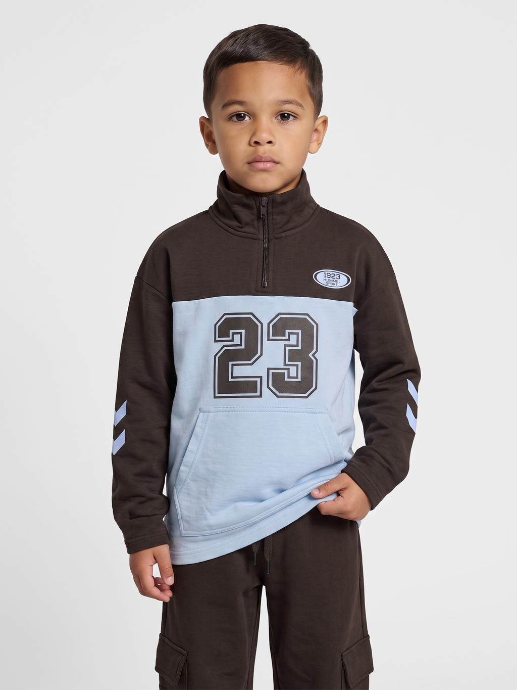 hmlTIMMI HALF ZIP SWEAT