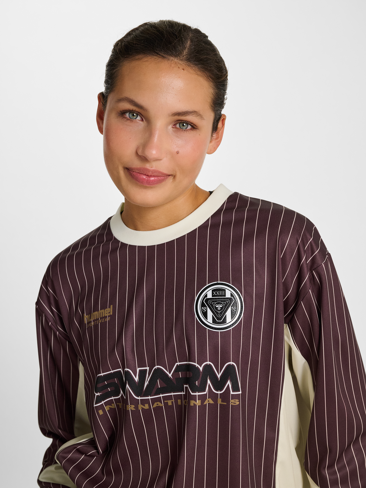 hmlLOOSE JERSEY LS STRIPE TOPSCORER