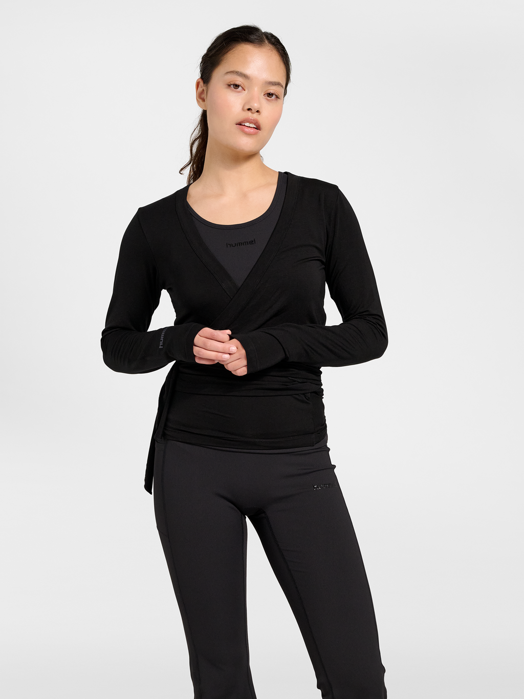 hmlPRIMA WRAP BLOUSE