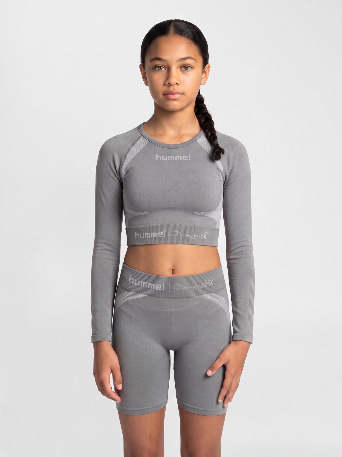 hmlSI SEAMLESS CROPTOP L/S
