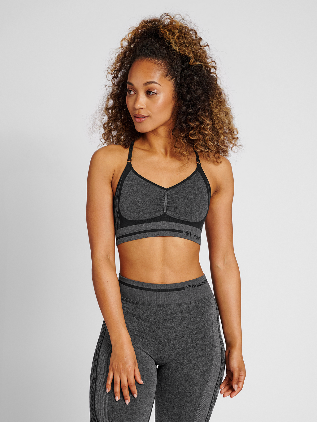 hmlMT LULU SEAMLESS SCRUNCH BRA