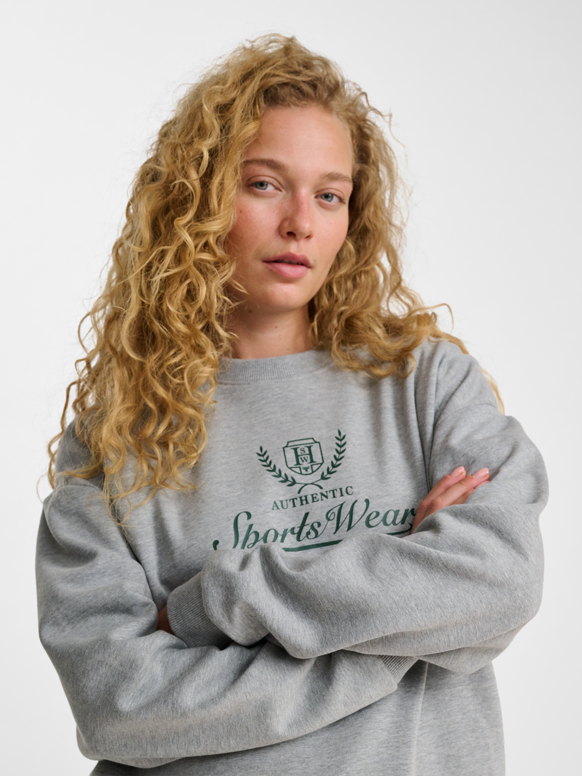 hmlLOOSE CREWNECK CLUB SPORTSWEAR