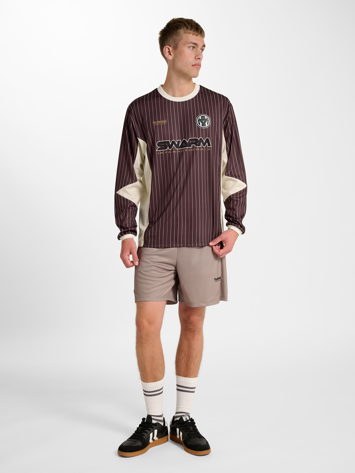 hmlLOOSE JERSEY LS STRIPE TOPSCORER