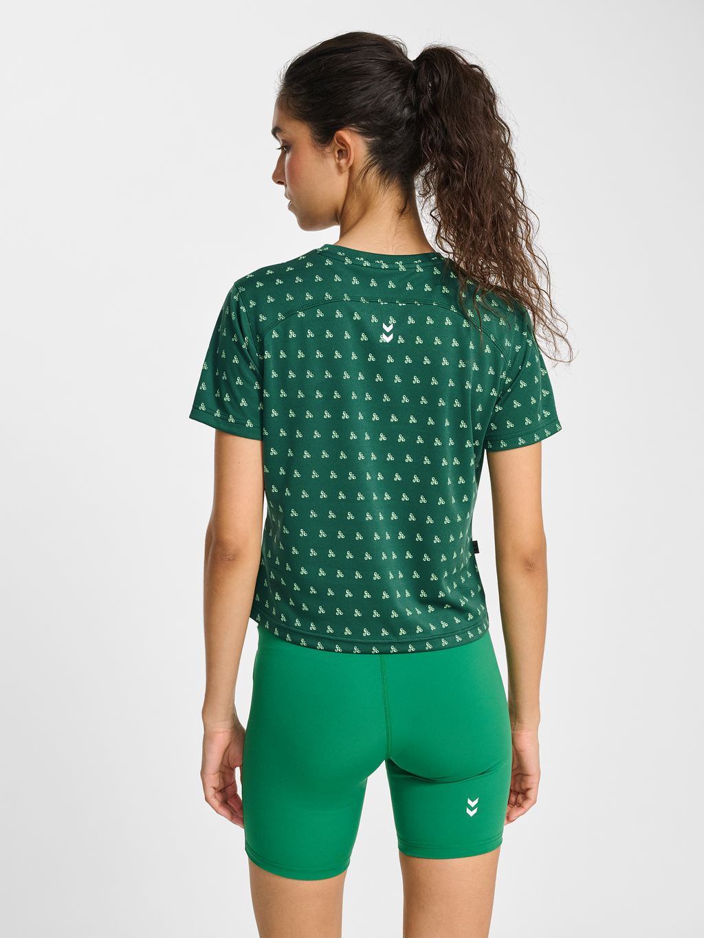 hmlPULSE AOP WORKOUT W T-SHIRT S/S