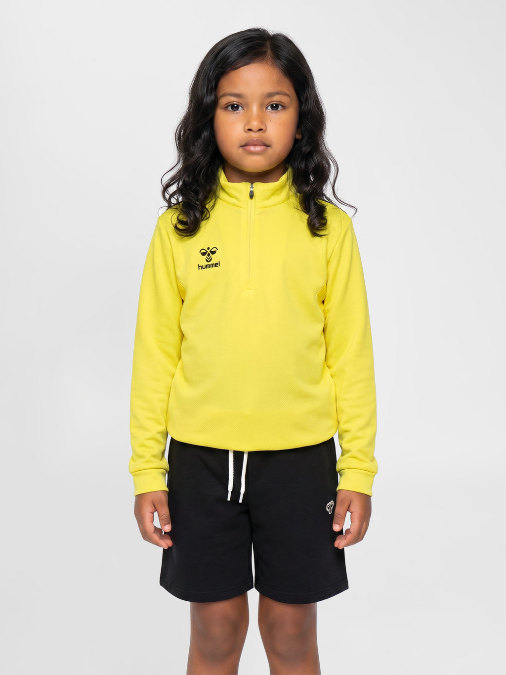 hmlAUTHENTIC HALF ZIP SWEAT KIDS