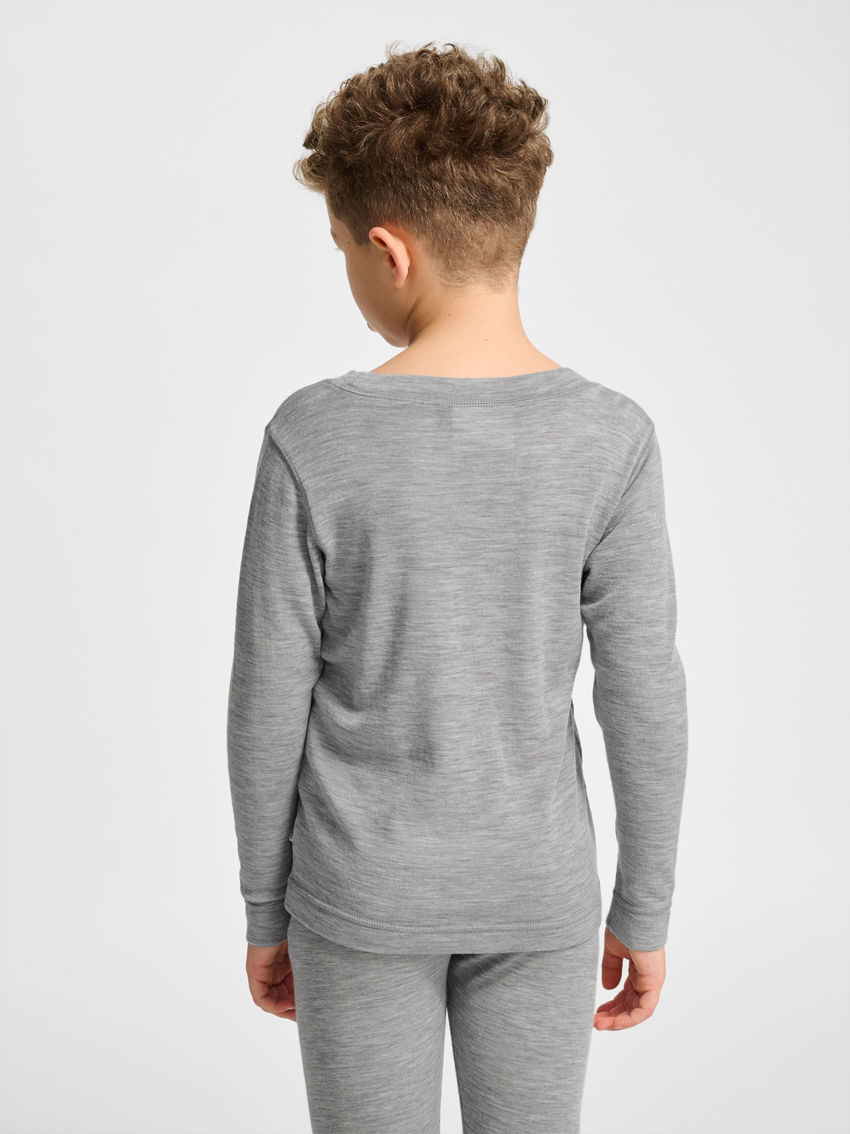 hmlJR WOOL RIB T-SHIRT L/S
