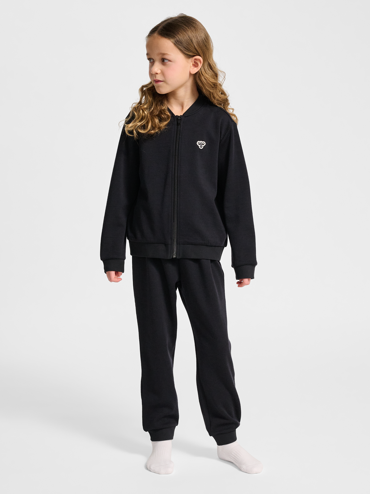 hmlJR WOOL ZIP JACKET BEE