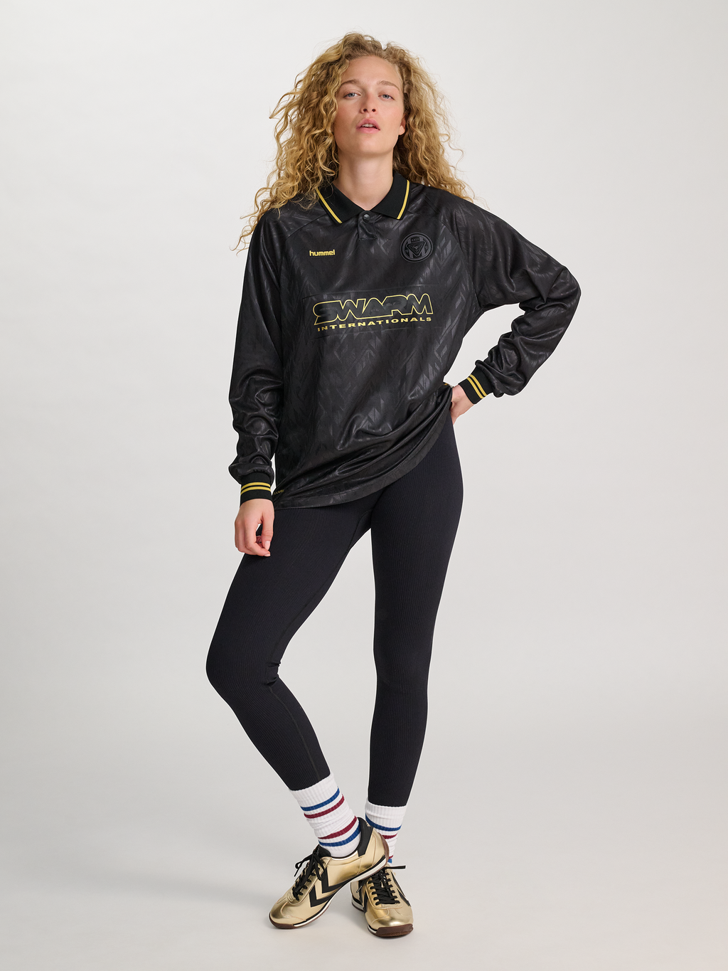 hmlLOOSE BAY SOCCER JERSEY L/S