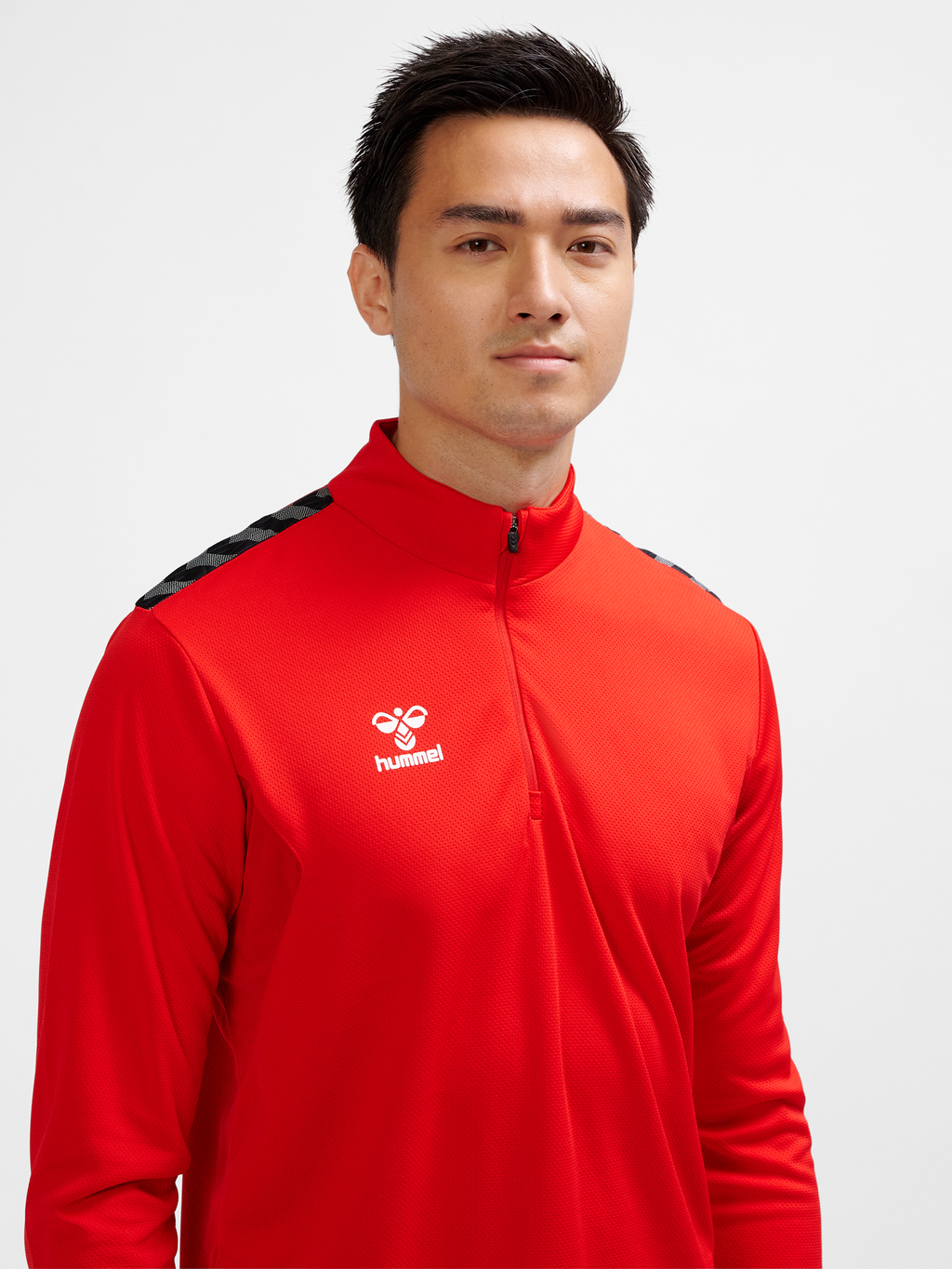 hmlAUTHENTIC HALF ZIP SWEAT