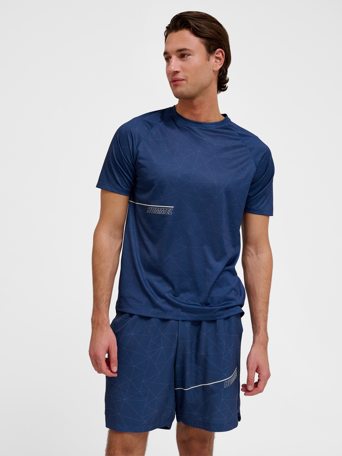 hmlCOURT AOP LIGHT WEIGHT T-SHIRT