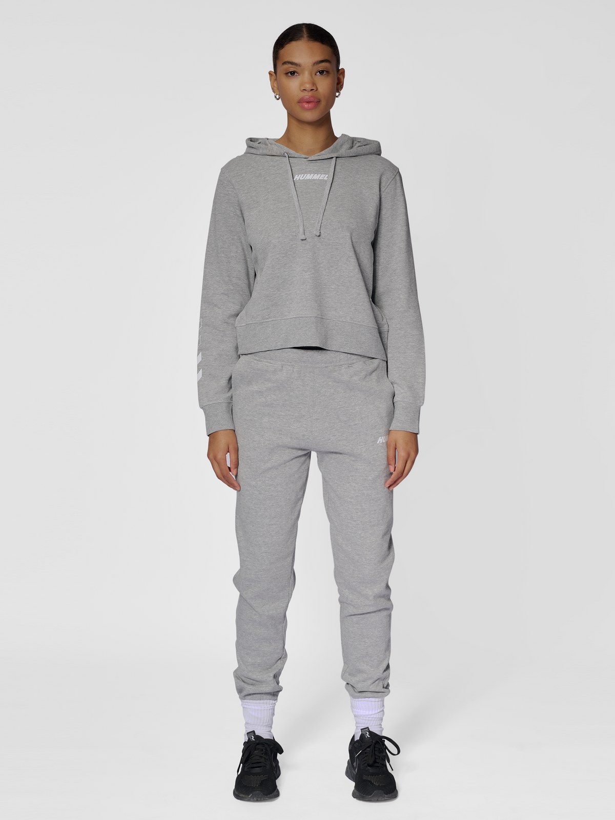 hmlELEMENTAL SHORT HOODIE WOMAN