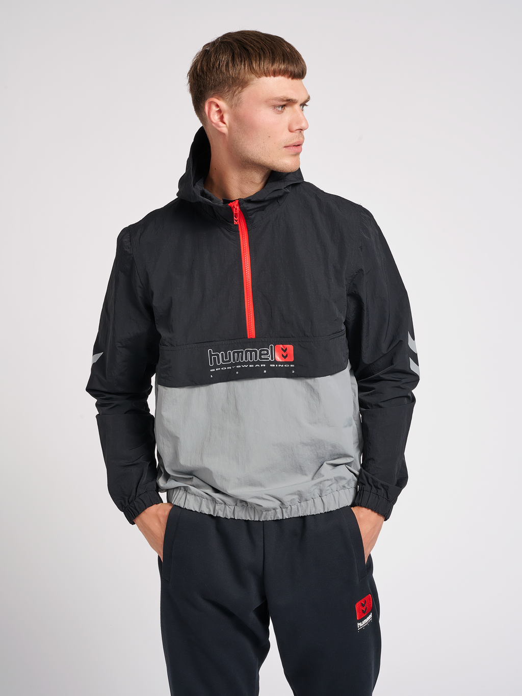 hmlLGC MUSA WOV HALFZIP JACKET