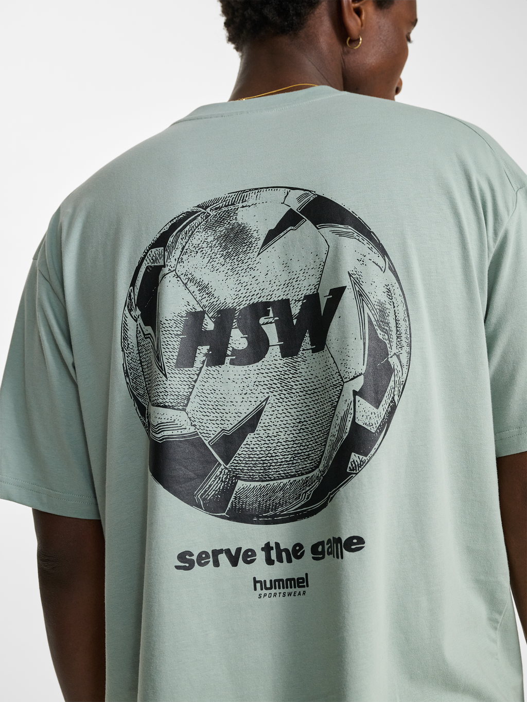 hmlLOOSE T-SHIRT S/S HSW FOOTBALL