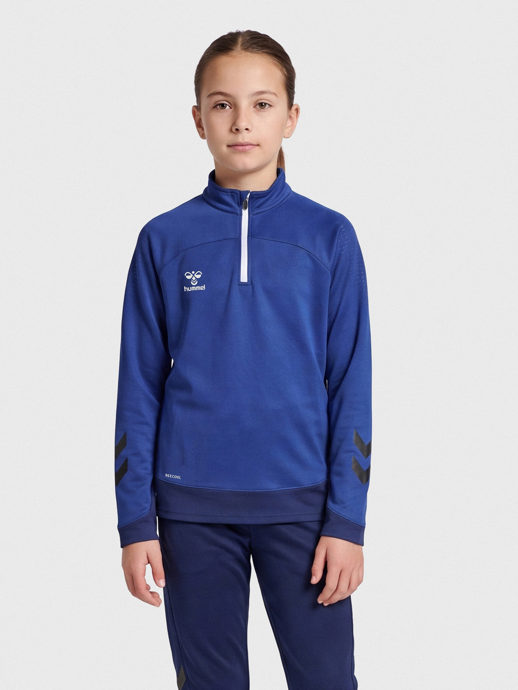 hmlLEAD HALF ZIP KIDS