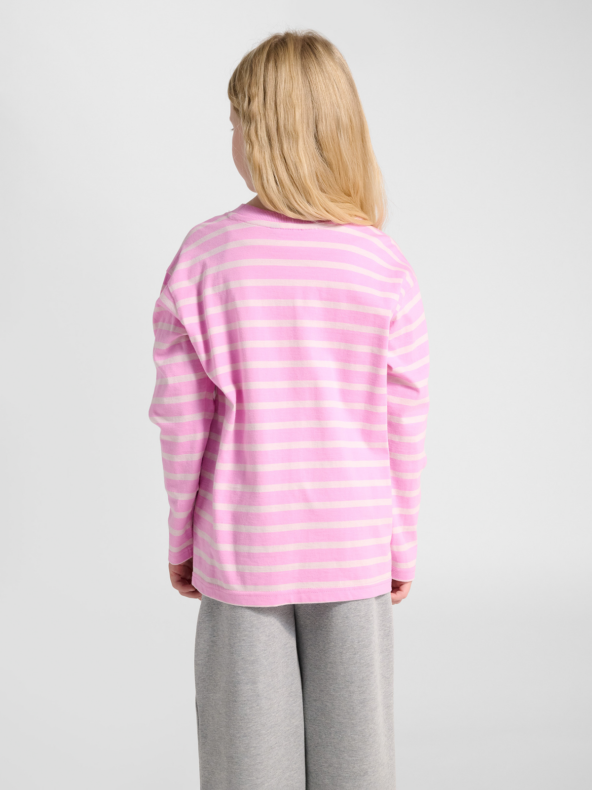 hmlJR LOOSE STRIPE T-SHIRT L/S BEE