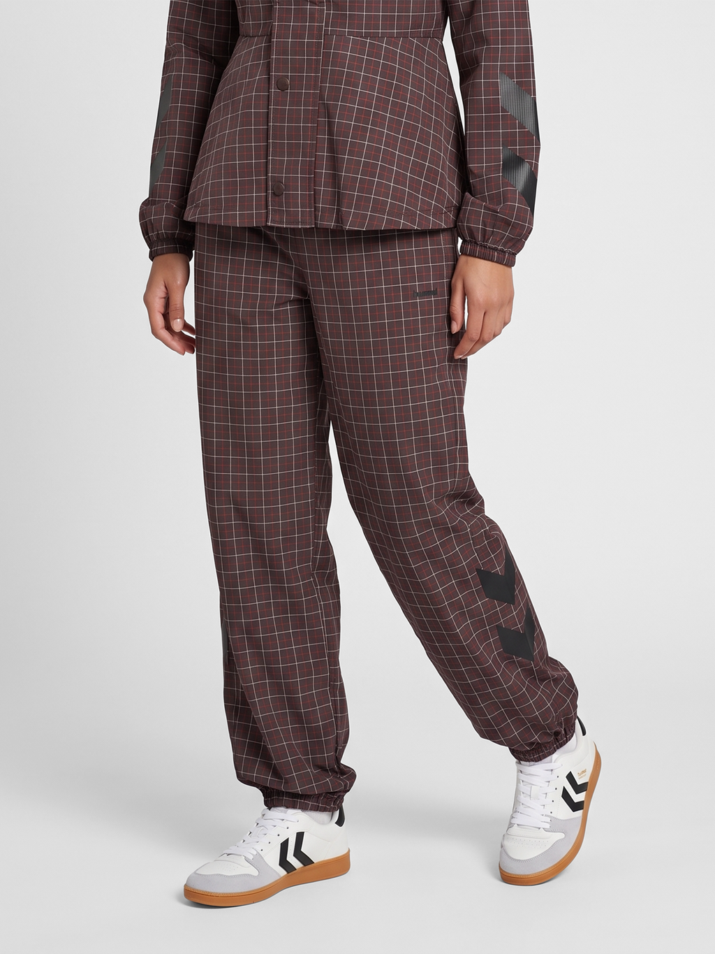 hmlI-D BALLOON CHECK TROUSERS