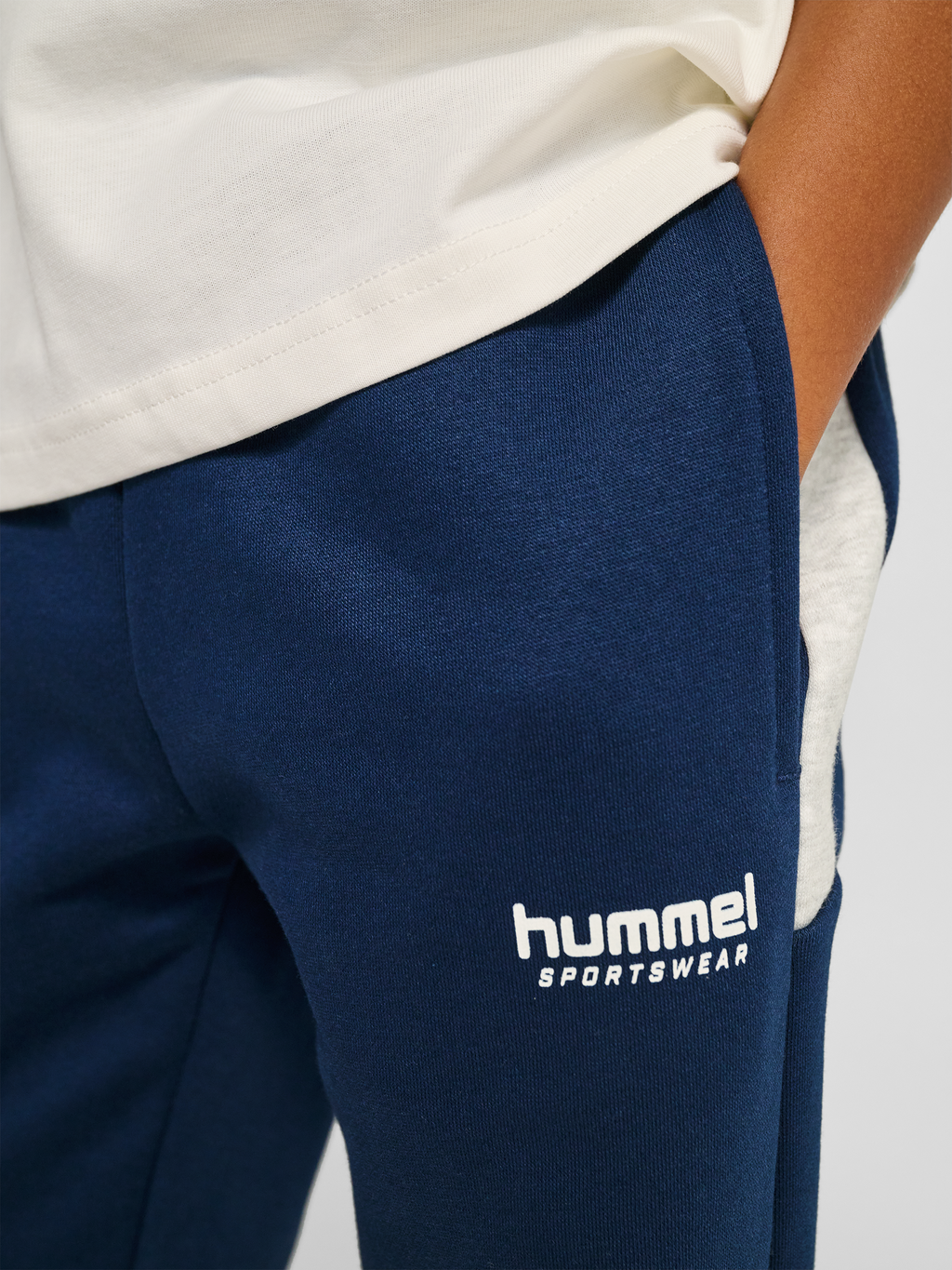 hmlJR LOOSE BLOCKED SWEATPANT