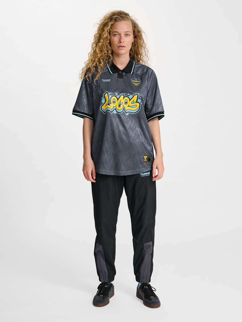 hmlLOOSE SOCCER JERSEY S/S EL PASO