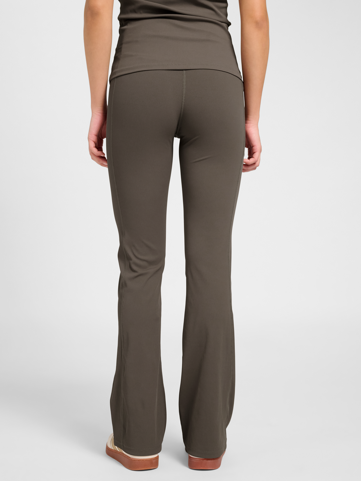 hmlPRIMA RIB STRAIGHT LEG HW TIGHTS