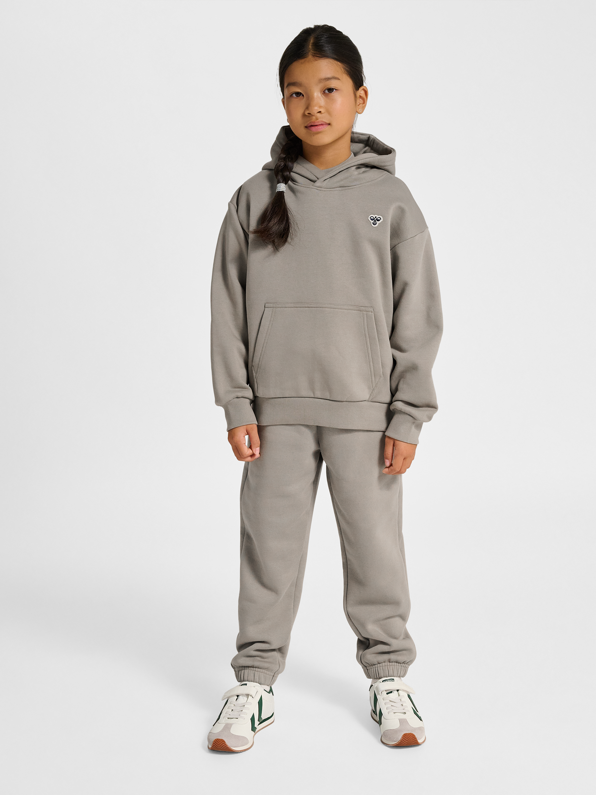 hmlJR LOOSE HOODIE BEE