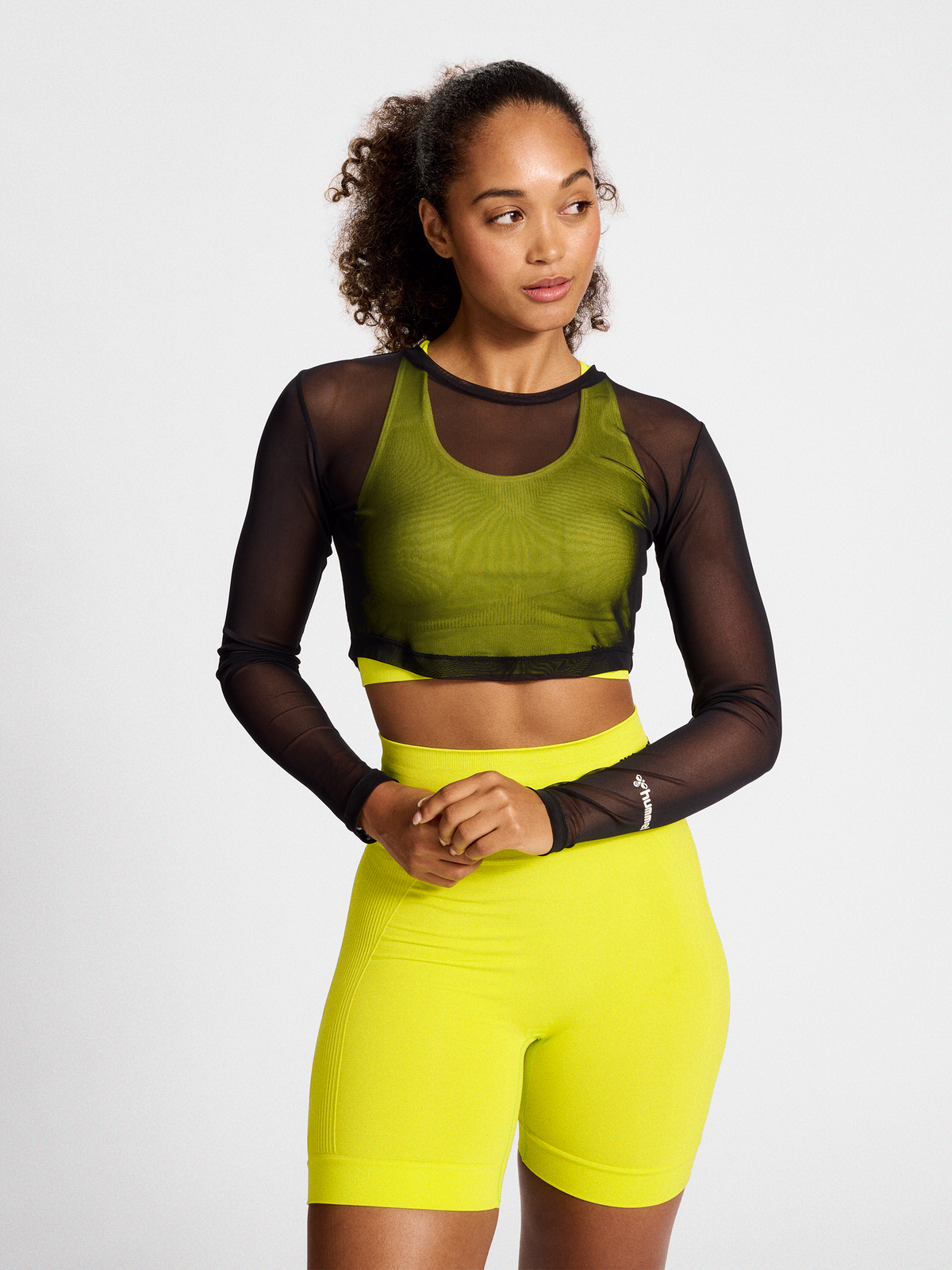 hmlMT FIERCE MESH T-SHIRT L/S