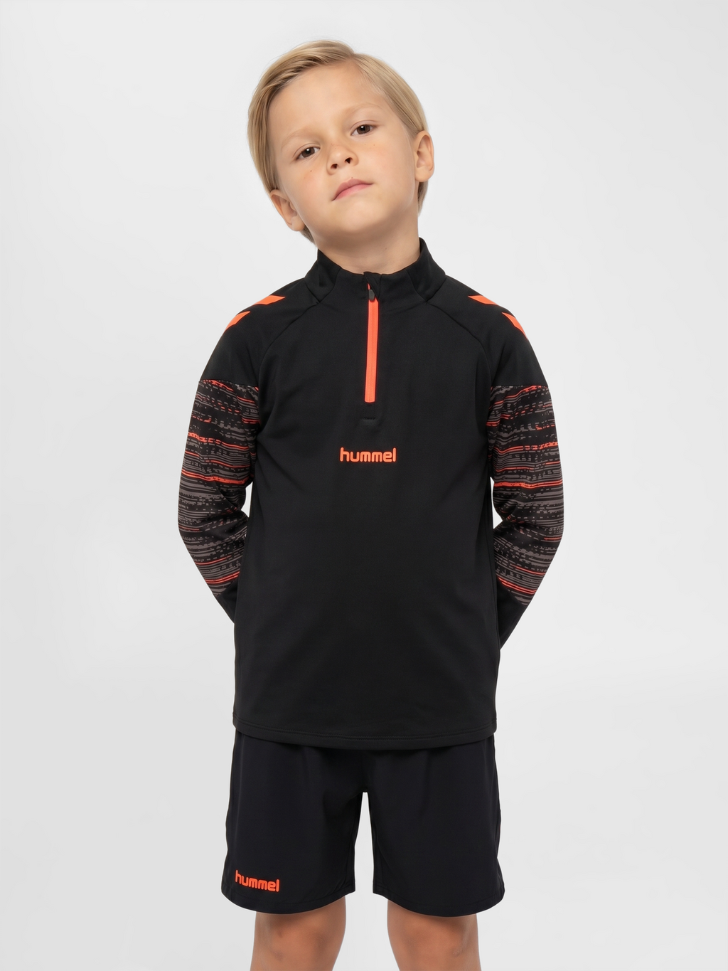 hmlBLAZE PRO TRAINING HALF ZIP KIDS