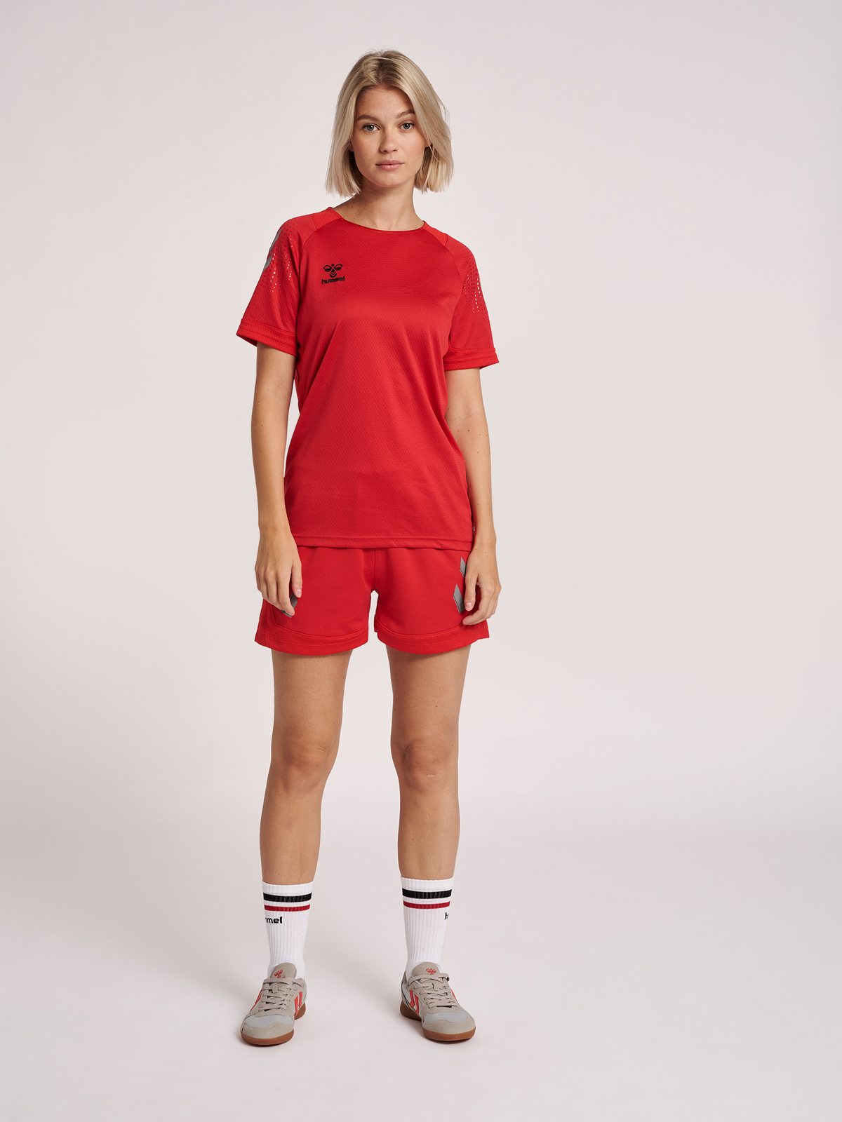 hmlLEAD WOMENS S/S POLY JERSEY