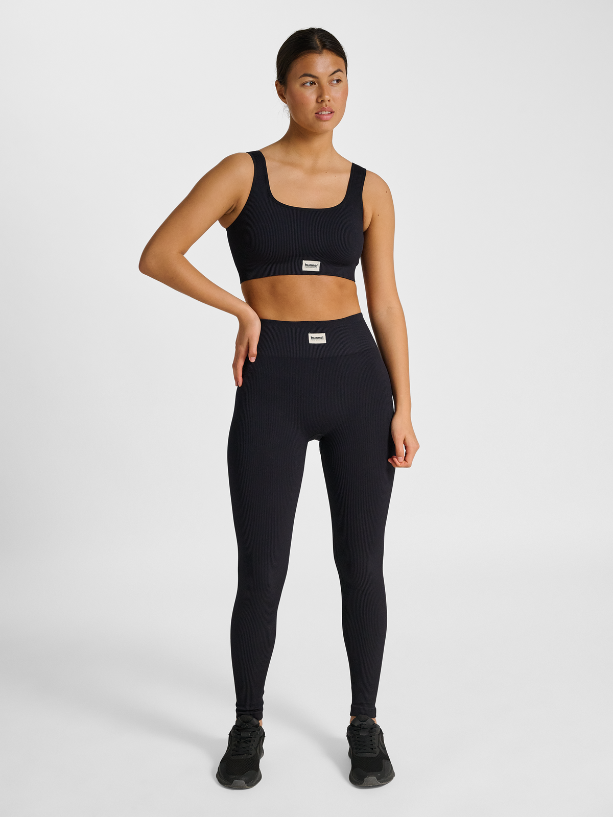 hmlPULSE SEAMLESS RIB MW TIGHTS