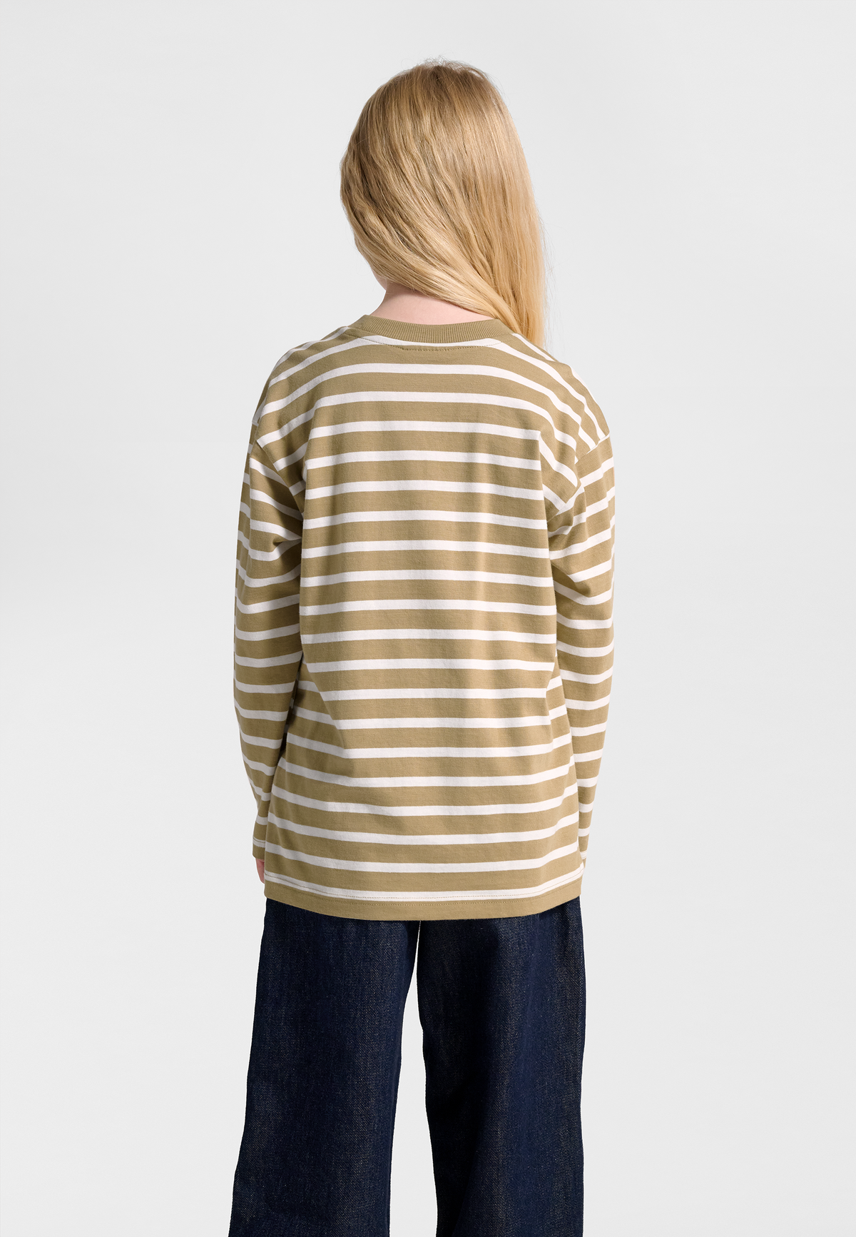 hmlJR LOOSE STRIPE T-SHIRT L/S BEE