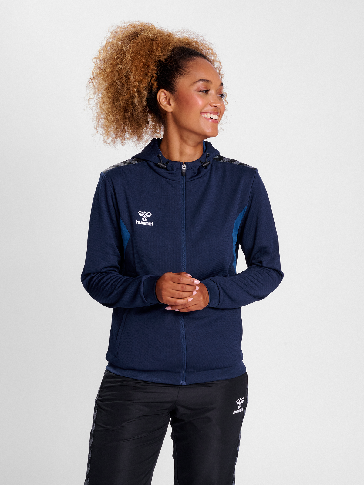 hmlAUTHENTIC PL ZIP HOODIE WOMAN