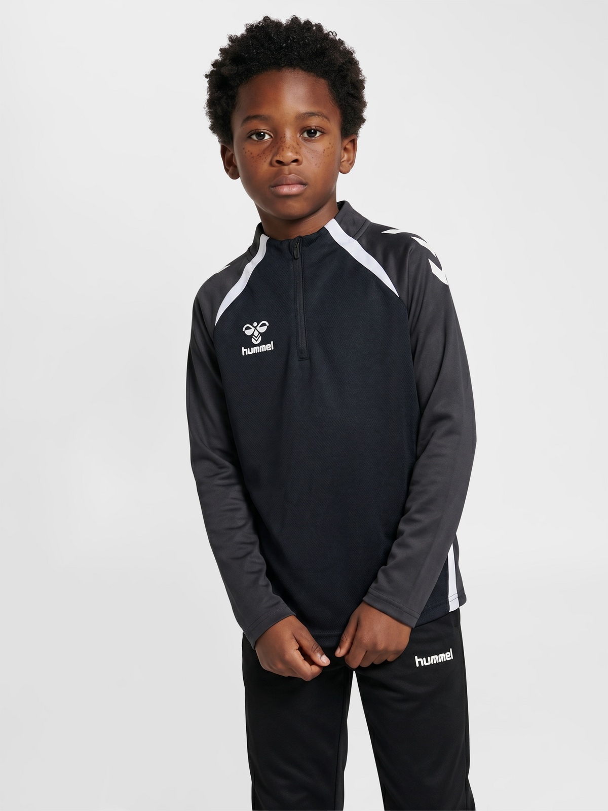 hmlLEAD 2.0 HALF ZIP KIDS