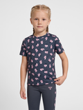 hmlJR FITTED AOP GYM T-SHIRT S/S
