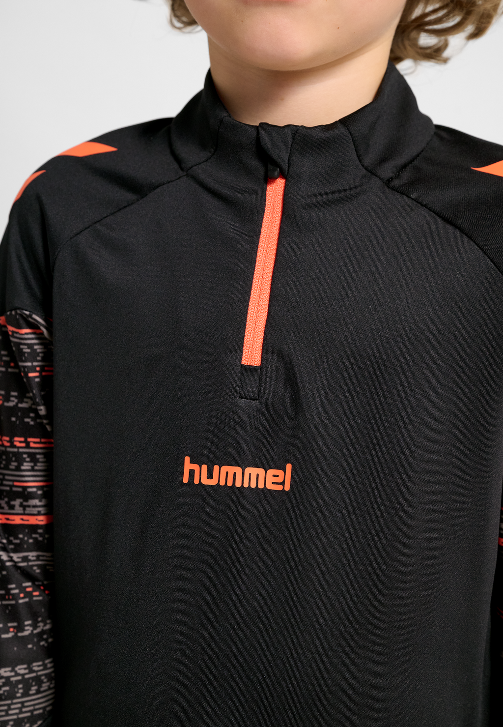 hmlBLAZE PRO TRAINING HALF ZIP KIDS