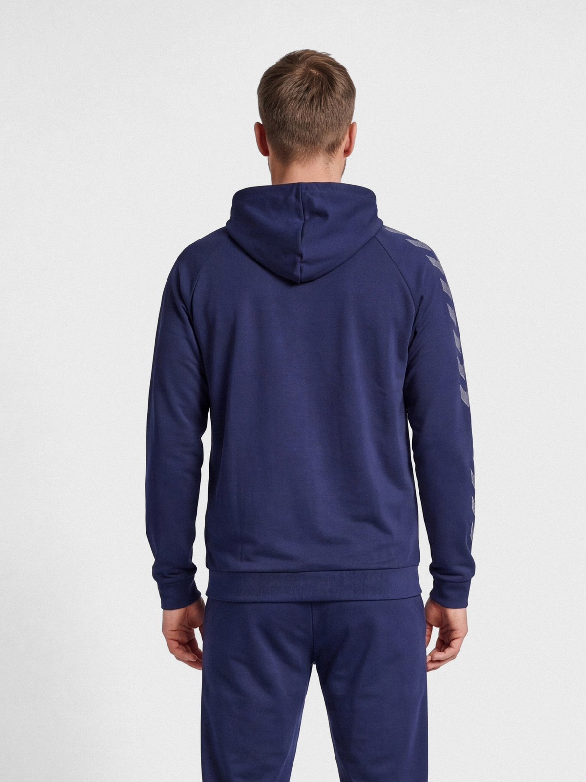 hmlMOVE GRID COTTON ZIP HOODIE