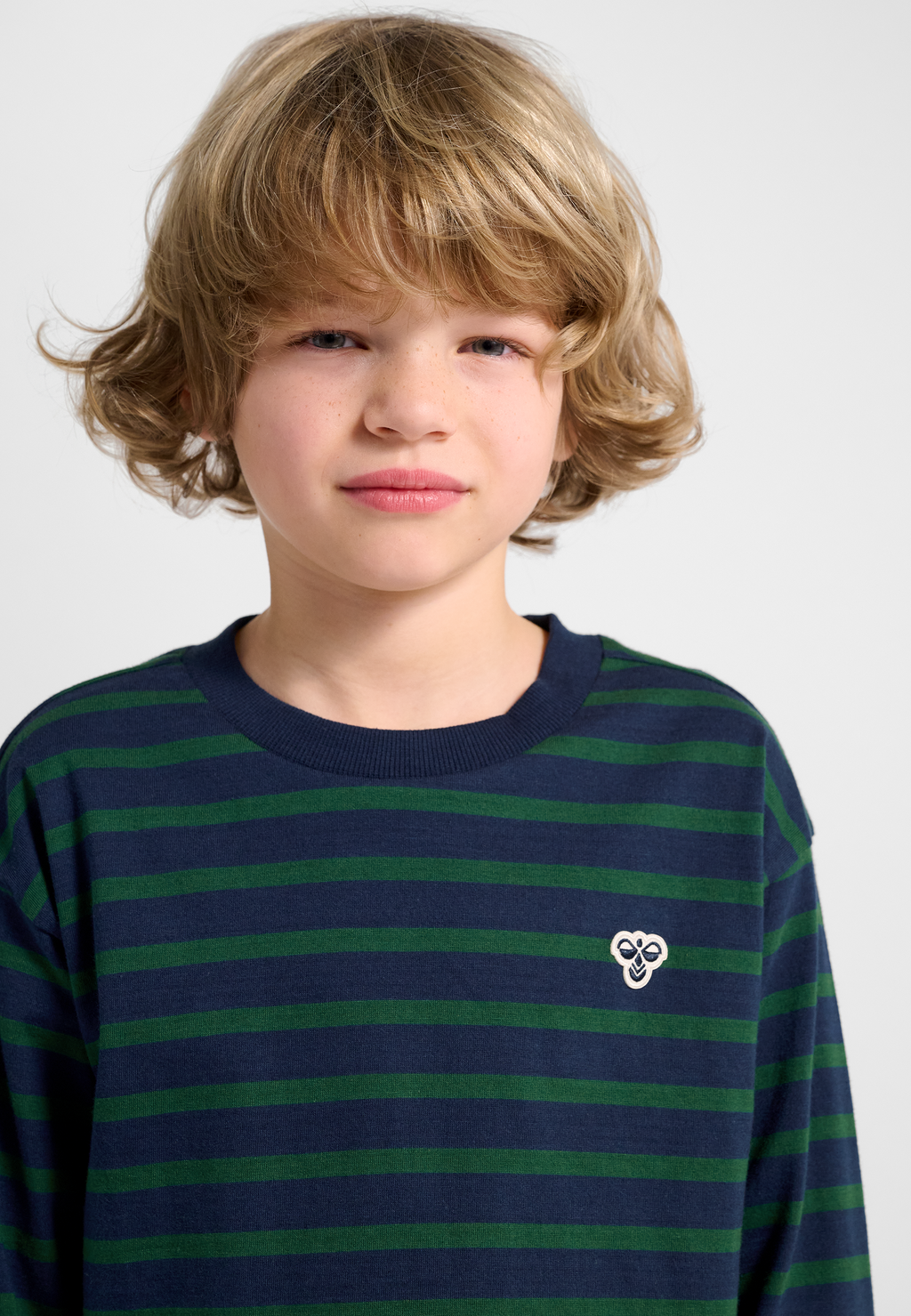 hmlJR LOOSE STRIPE T-SHIRT L/S BEE