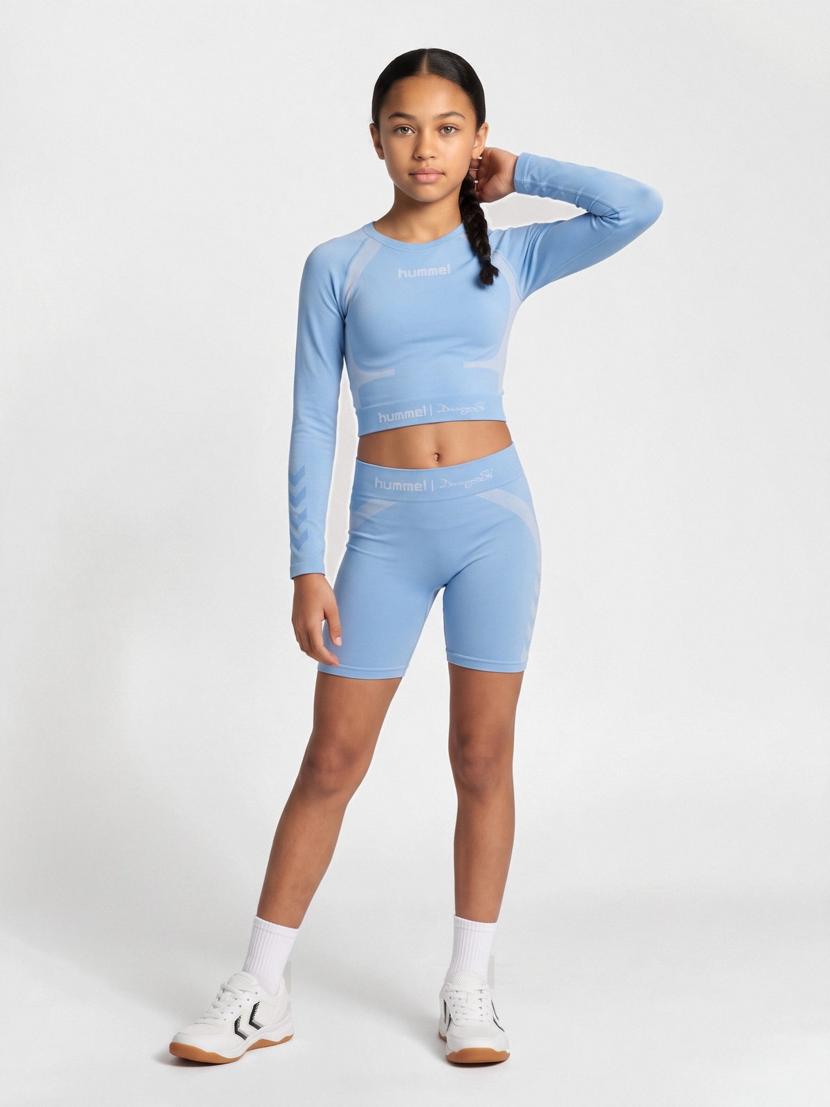 hmlSI SEAMLESS CROPTOP L/S
