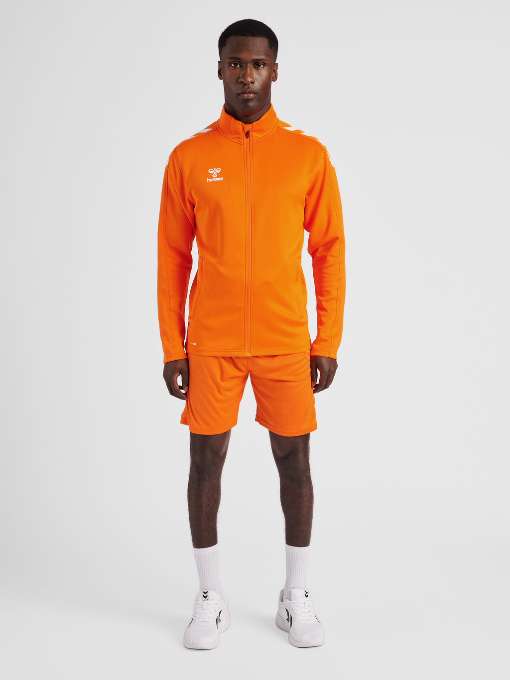 hmlCORE XK HALF ZIP POLY SWEAT