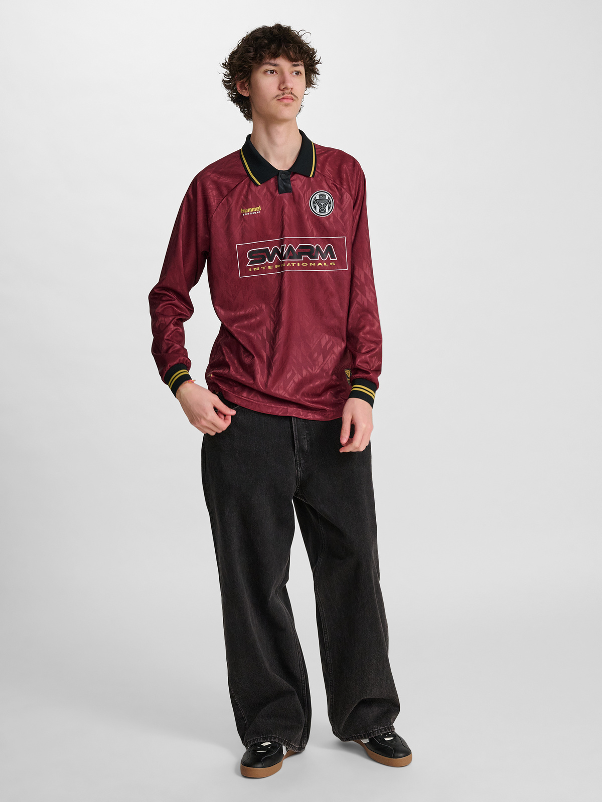 hmlLOOSE BAY SOCCER JERSEY L/S