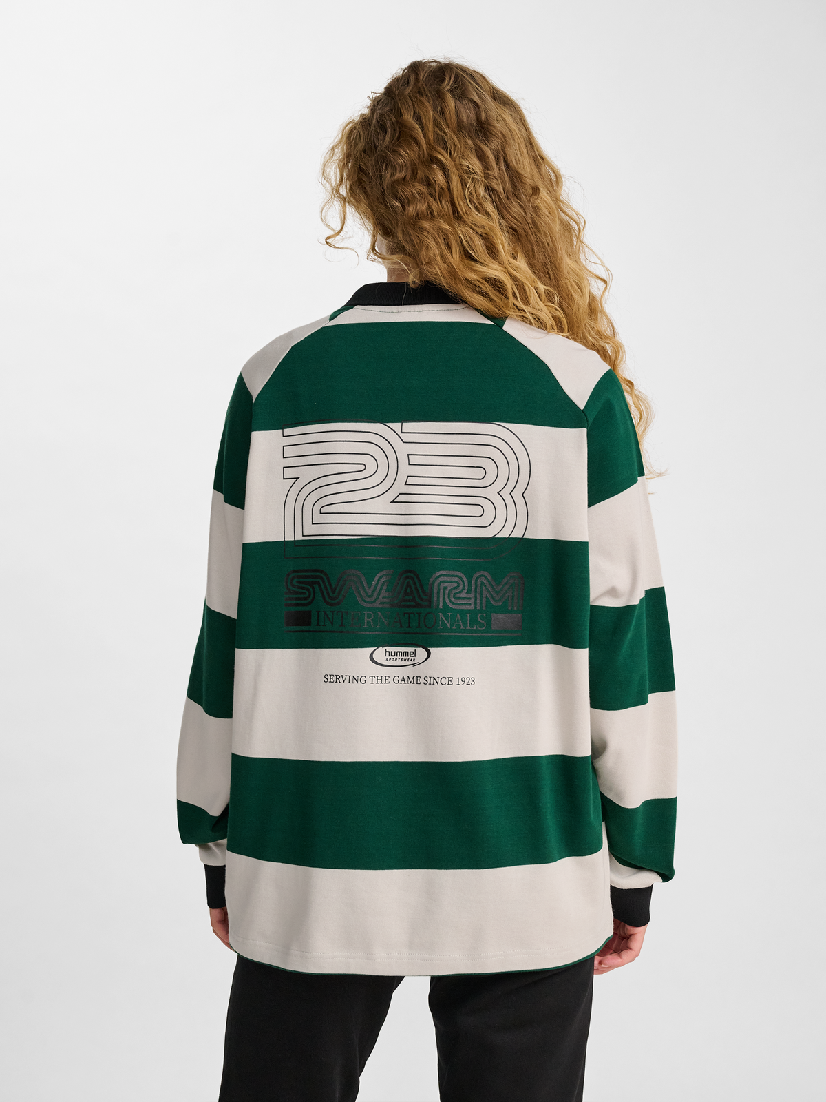 hmlLOOSE STRIPED POLO L/S