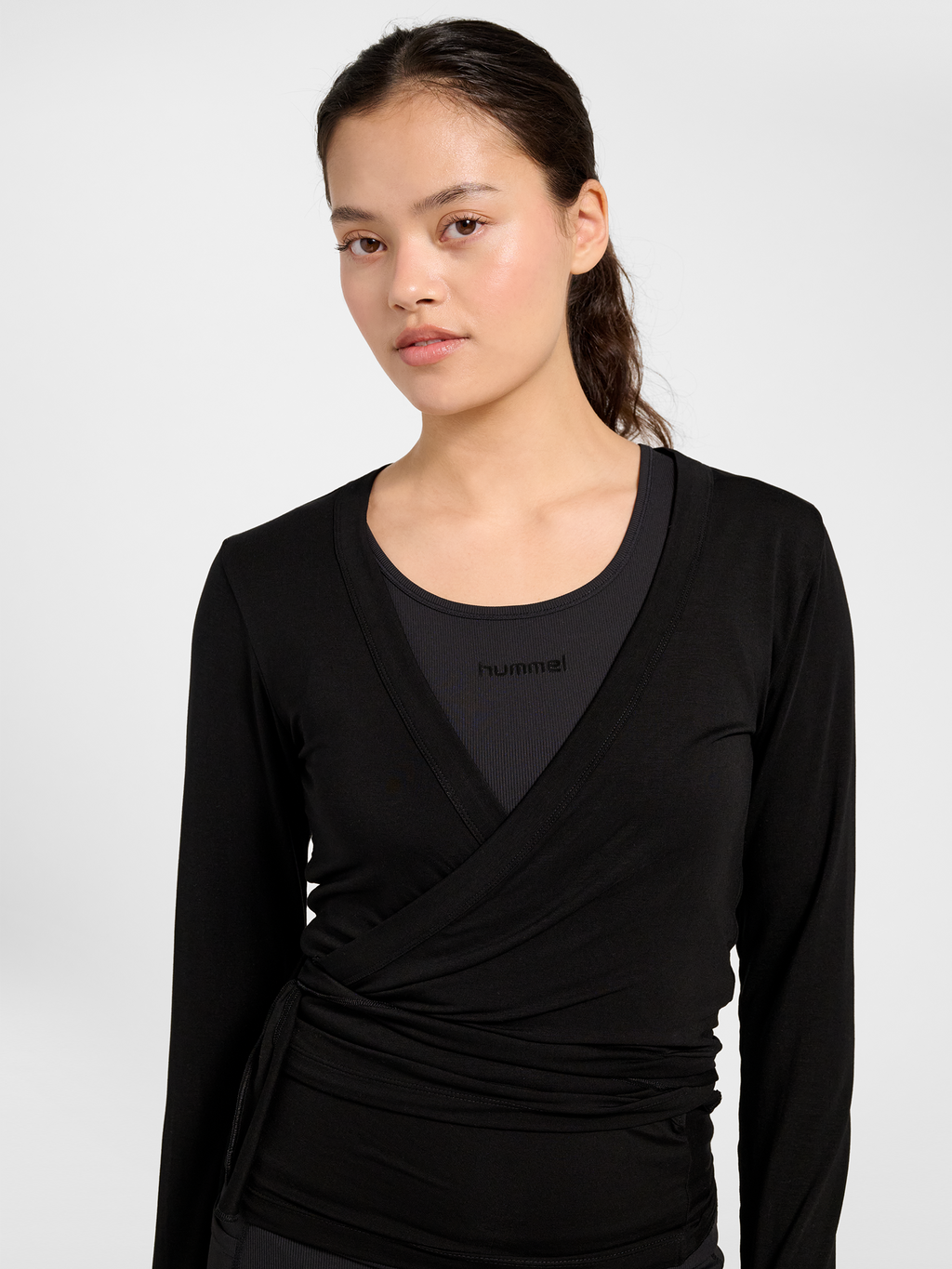 hmlPRIMA WRAP BLOUSE