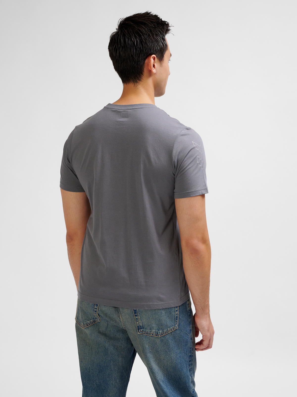 hmlELEMENTAL CHEVRON COTTON TEE