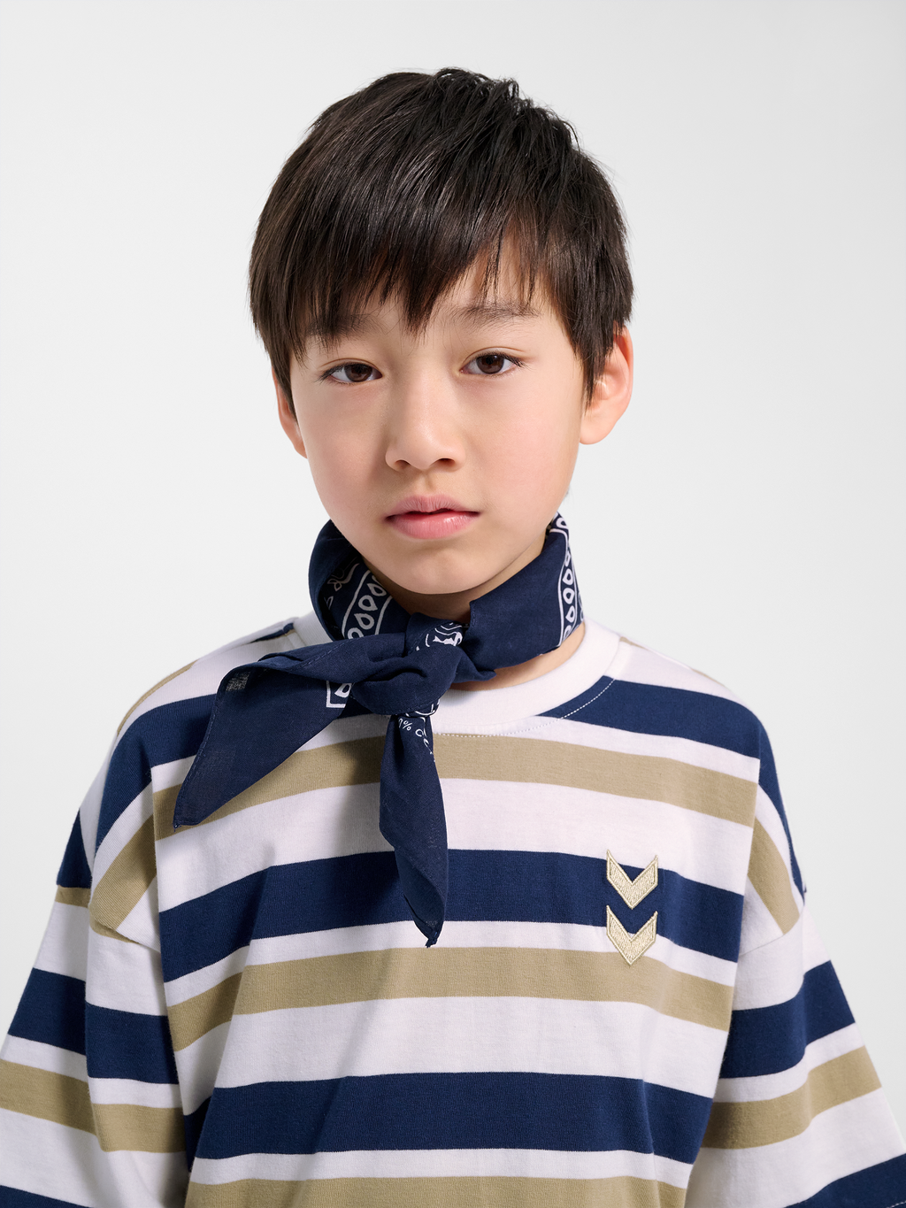 hmlJR SILLY S/S BOXY T-SHIRT STRIPE