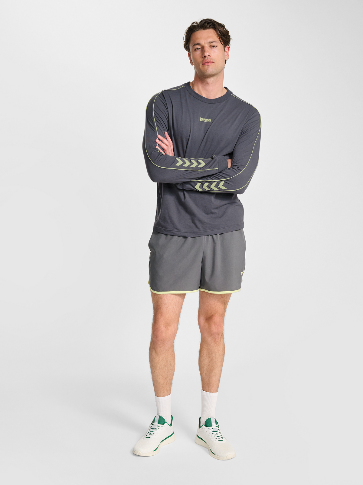 hmlPULSE PIPING T-SHIRT L/S