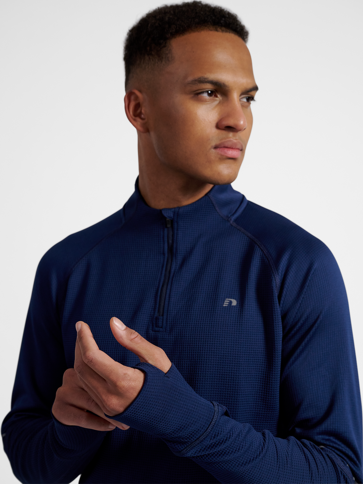 nwlPOWER HALF ZIP MIDLAYER