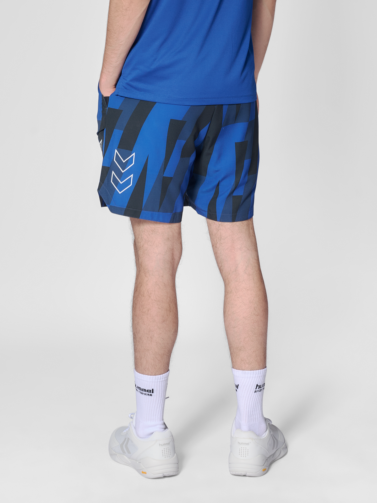 hmlCOURT AOP POCKET SHORTS