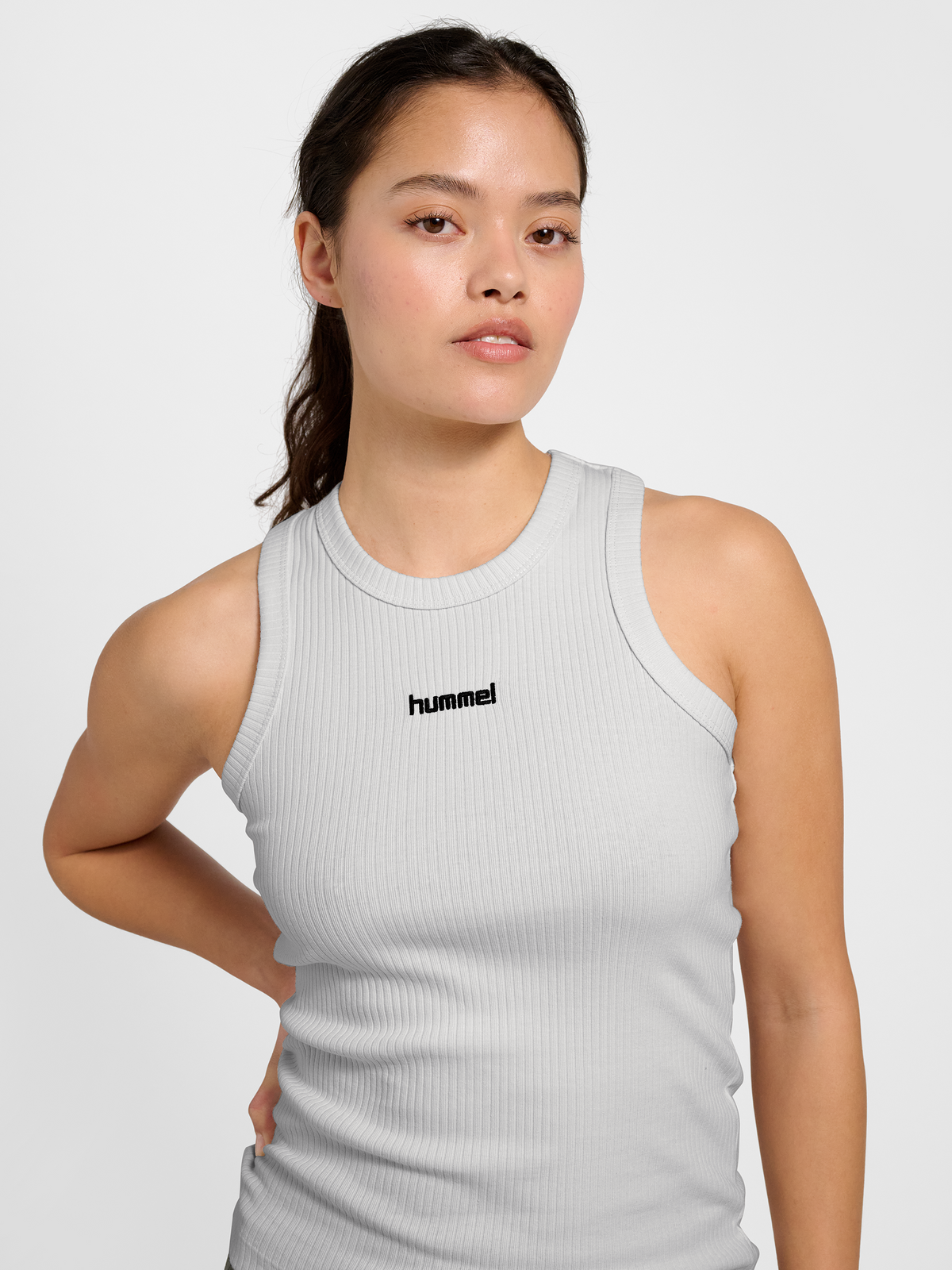hmlFOUNDATION RIB TANK TOP